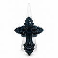 HEM CROSS RING (BLACK)