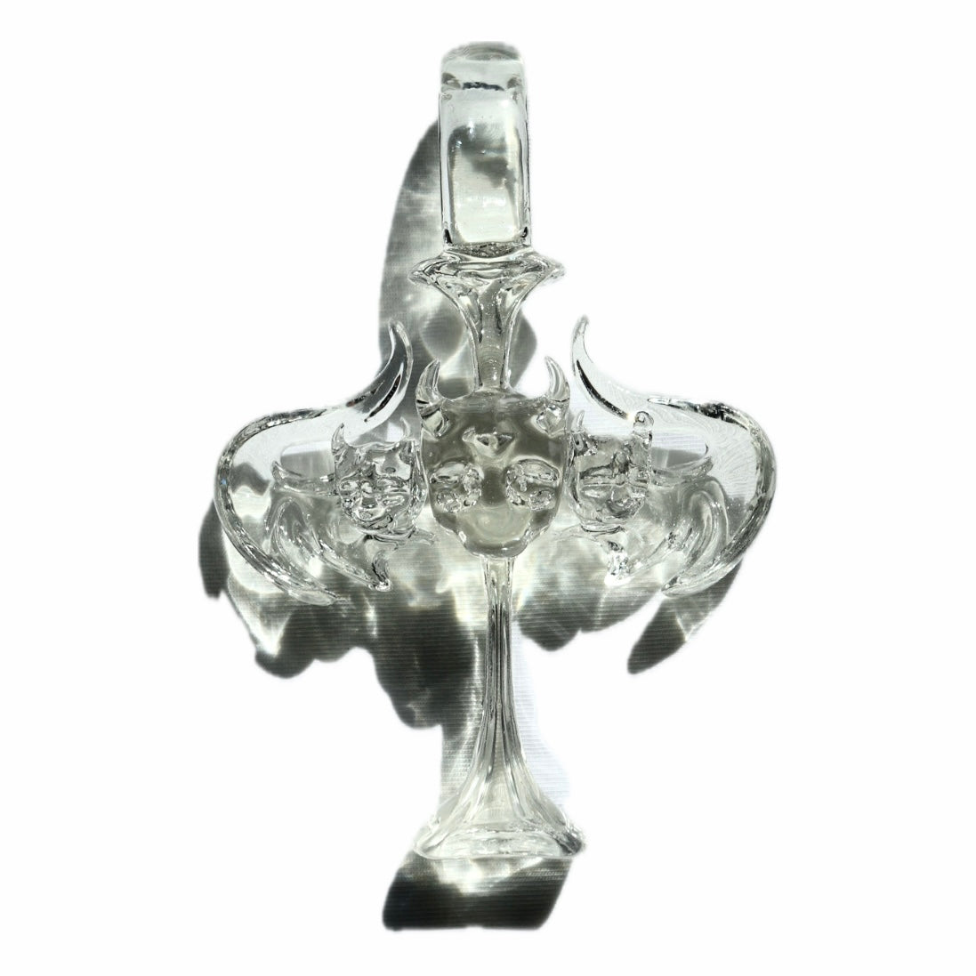 CROSS SKULL BAT PENDANT