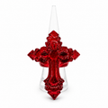 HEM CROSS RING (RED)